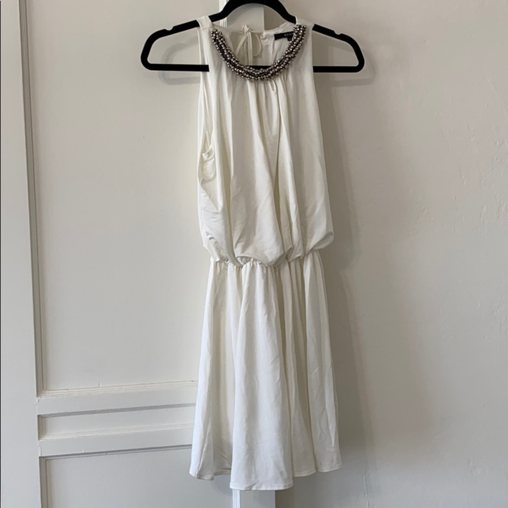 Gucci beaded collar sundress